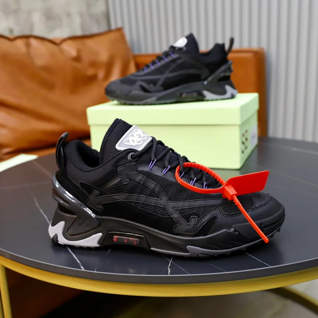 Men's shoes: 330💶[off-white]👫 Original one-to-one replica, high-end quality🥳The latest model has not been listed on the official website yet, the top version. Fabric: Imported open-edge beaded laminated leather Lining: Imported breathable mesh Outsole: Original foam soft, light and wear-resistant Imported TPU combination sole Male 38-44 (customized at 45)